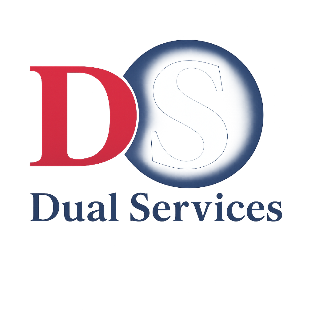 Dual Service Logo